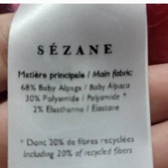 Sezane Brad Sweater Size XS Pink - Picture 4 of 12